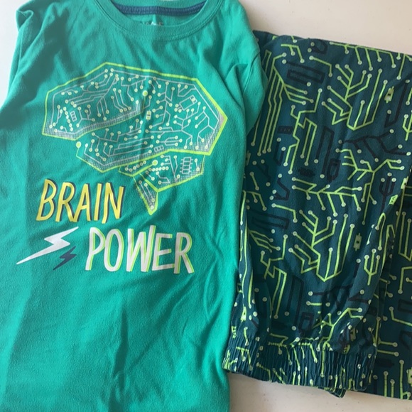 Cat and Jack Boys Pajama Set-long sleeve - Picture 2 of 2